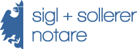 sigl + sollerer notare Logo